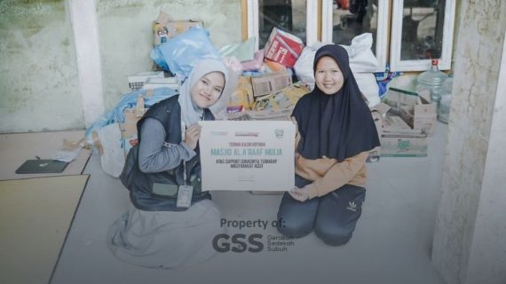 Penyaluran Bantuan Untuk Sumatera